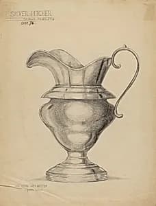 Silver Pitcher by John Garay