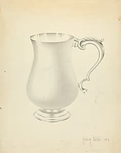 Silver Pitcher by Amelia Tuccio