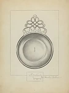 Silver Porringer by Charles Cullen