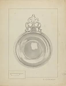 Silver Porringer by Vincent Carano