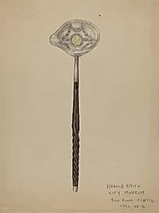 Silver Punch Ladle by Harold Smith