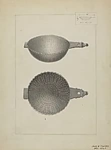 Silver Punch Strainer
