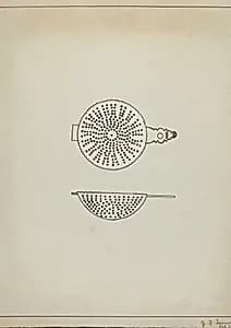 Silver Punch Strainer