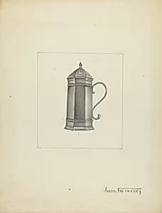 Silver Salt Cellar by Aaron Fastovsky