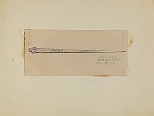Silver Skewer by Margaret Knapp