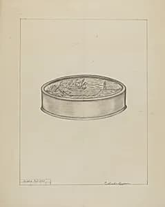 Silver Snuff Box by Columbus Simpson