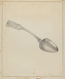 Silver Spoon by Erwin Schwabe