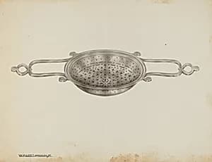 Silver Strainer by Kalamian Walton