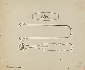 Silver Sugar Tongs by Kalamian Walton