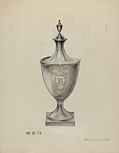Silver Sugar Urn by E.J. Gilsleider