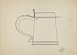 Silver Tankard by Lawrence Flynn