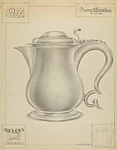 Silver Tankard by Hester Duany