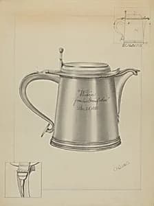 Silver Tankard by Charlotte Winter