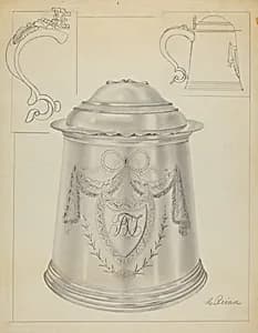 Silver Tankard by Horace Reina