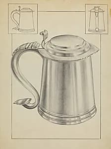Silver Tankard by Clayton Braun
