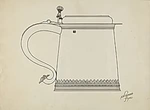 Silver Tankard by Lawrence Flynn