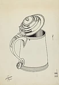 Silver Tankard by Lawrence Flynn