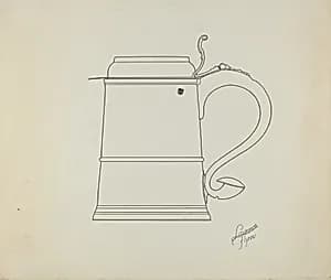 Silver Tankard by Lawrence Flynn