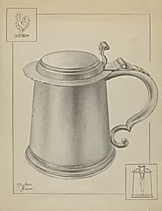 Silver Tankard by Clayton Braun