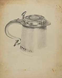 Silver Tankard by Matthew Mangiacotti