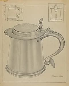 Silver Tankard by Horace Reina