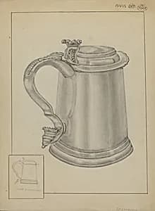 Silver Tankard by Gordon Sanborn
