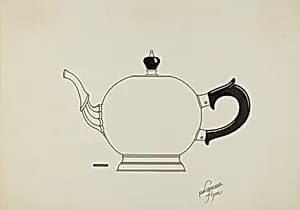 Silver Teapot by Lawrence Flynn