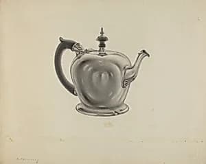 Silver Teapot by Aaron Fastovsky