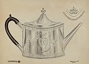 Silver Teapot by Clayton Braun