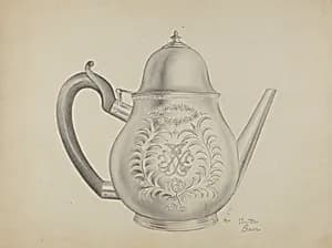 Silver Teapot by Clayton Braun
