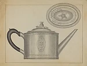Silver Teapot by Gordon Sanborn