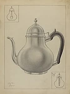 Silver Teapot by Clayton Braun