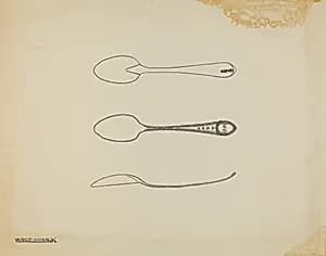Silver Teaspoon by Kalamian Walton