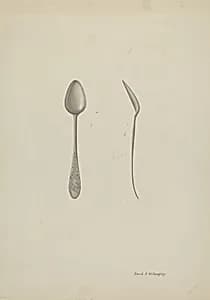 Silver Teaspoon by David P Willoughby