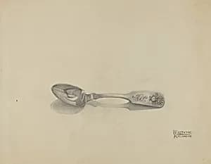 Silver Teaspoon by Kalamian Walton