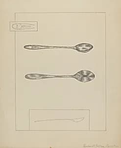 Silver Teaspoon by Frederick Jackson