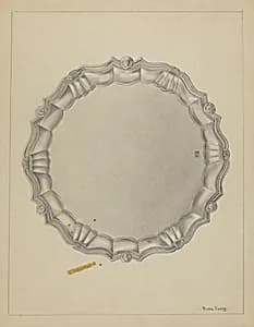 Silver Tray by Michael Fenga