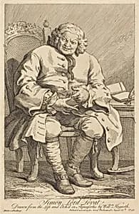 Simon Lord Lovat by William Hogarth