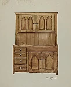 Sink Bench by Elmer R. Kottcamp