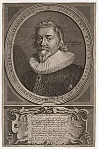 Sir Benjamin Rudyerd by John Payne, after Daniel Mytens the Elder