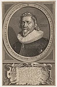 Sir Benjamin Rudyerd by John Payne, after Daniel Mytens the Elder