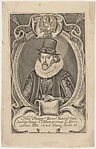 Sir Francis Bacon by Simon de Passe