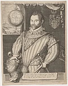 Sir Francis Drake by Attributed to Jodocus Hondius I