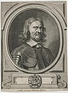 Portrait of Lucas Vorsterman II after Abraham van Diepenbeeck