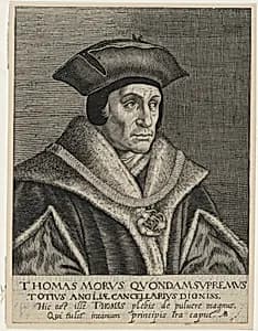Sir Thomas More by Willem de Passe and Magdalena de Passe