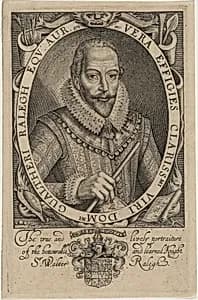 Sir Walter Raleigh by Simon de Passe