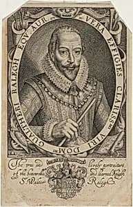 Sir Walter Raleigh by Simon de Passe