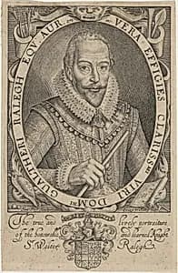 Sir Walter Raleigh by Simon de Passe