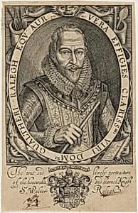 Sir Walter Raleigh by Simon de Passe
