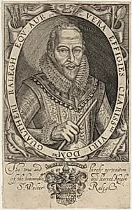 Sir Walter Raleigh by Simon de Passe